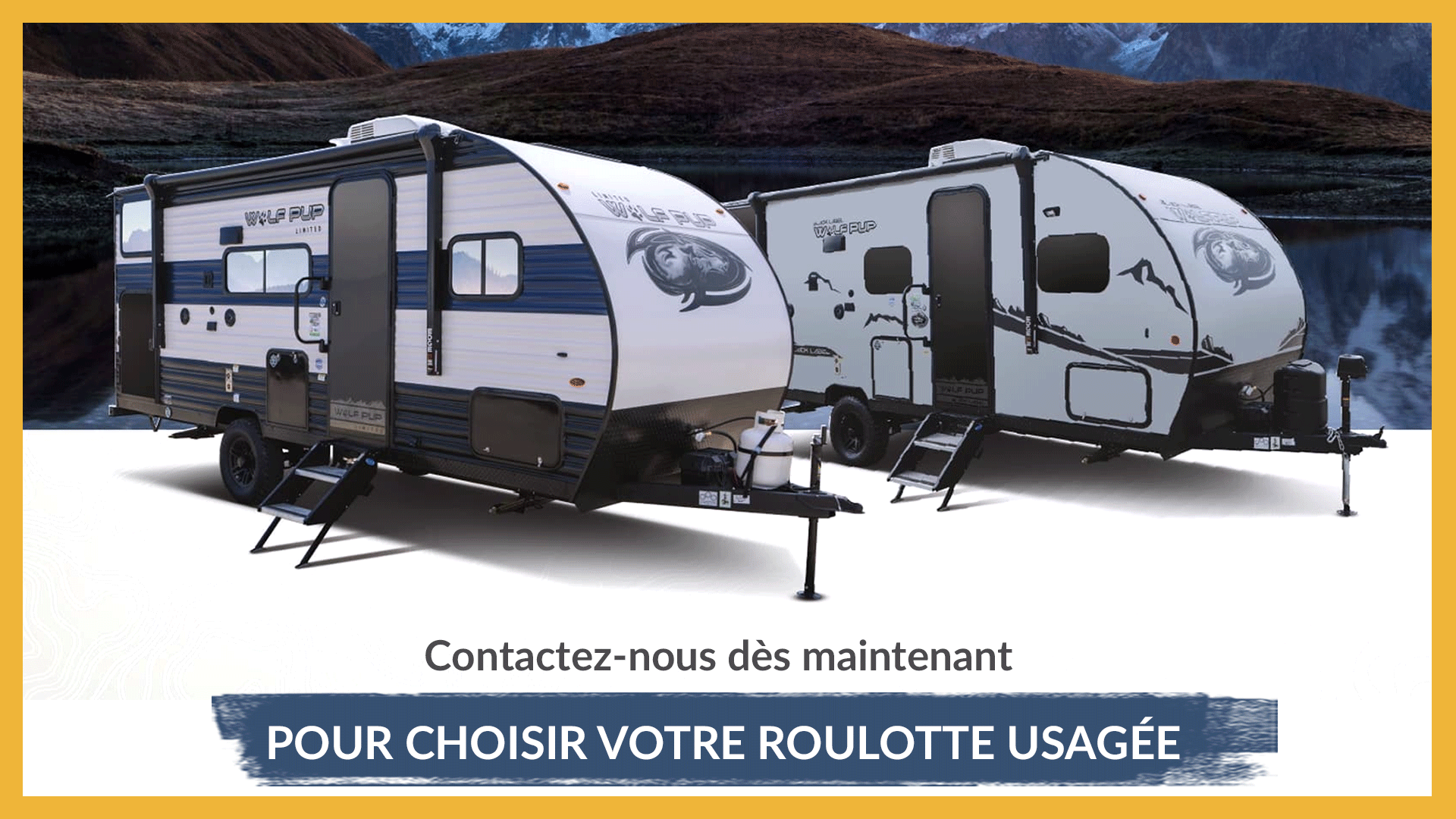 Nos roulottes de voyages Forest River, Cherokee